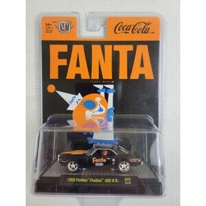 M2 Machines Chase 1968 Pontiac Firebird 400 H.O. A49 NIB Orange Black 1/9250